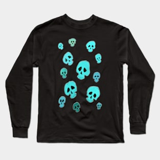 Spooky skull 6 Long Sleeve T-Shirt